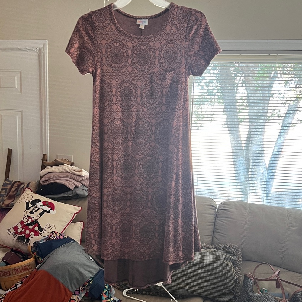 LuLaRoe Mauve High Low Dress